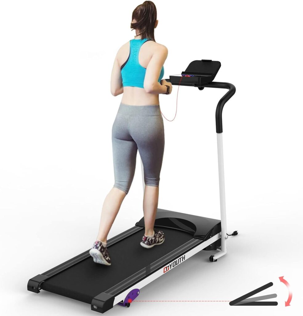 GOYOUTH Folding Treadmill for Home